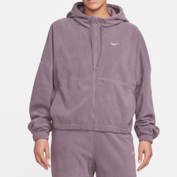 Nike Therma-FIT One Women's Oversized Full-Zip Fleece Hoodie SZ Med NWT - Picture 7 of 13